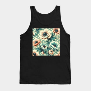 Anemone Flowers Tank Top